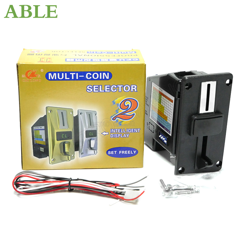 Coin Pusher Machine - Multi Coin Acceptors Selector CL-168 Different