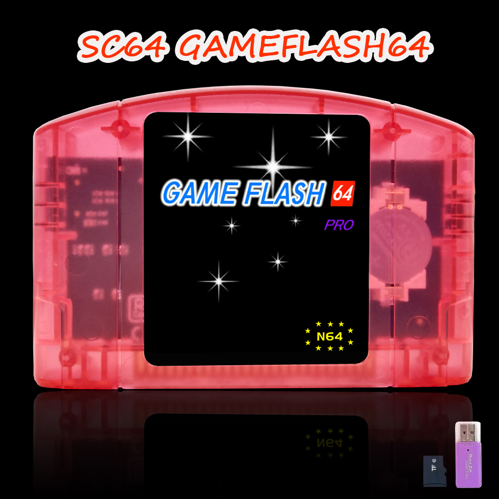 Arcade Quest - SC64 Cartridge N64 Cartridge Summer Cartridge