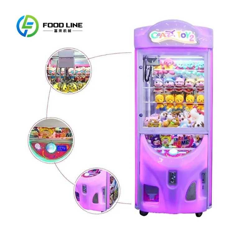 Arcade Prize Vending Machine - Customized Coin Operated Arcade Claw Crane