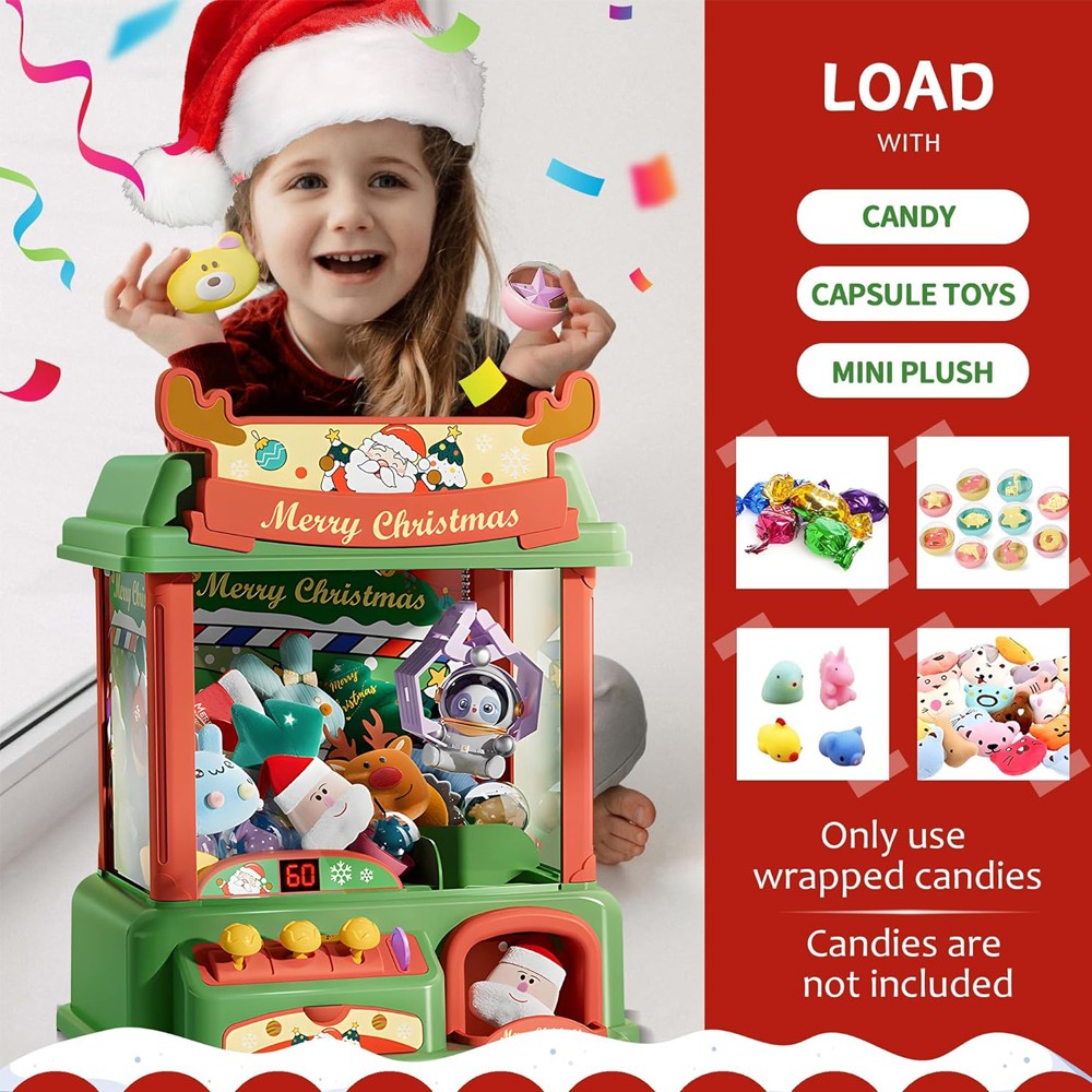 Christmas Claw Machine For Kid - Arcade And Vending review and price