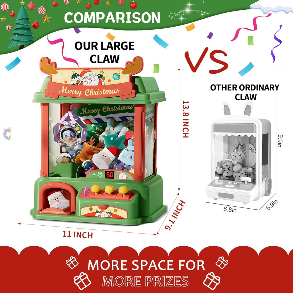 Christmas Claw Machine For Kid - Arcade And Vending review and price