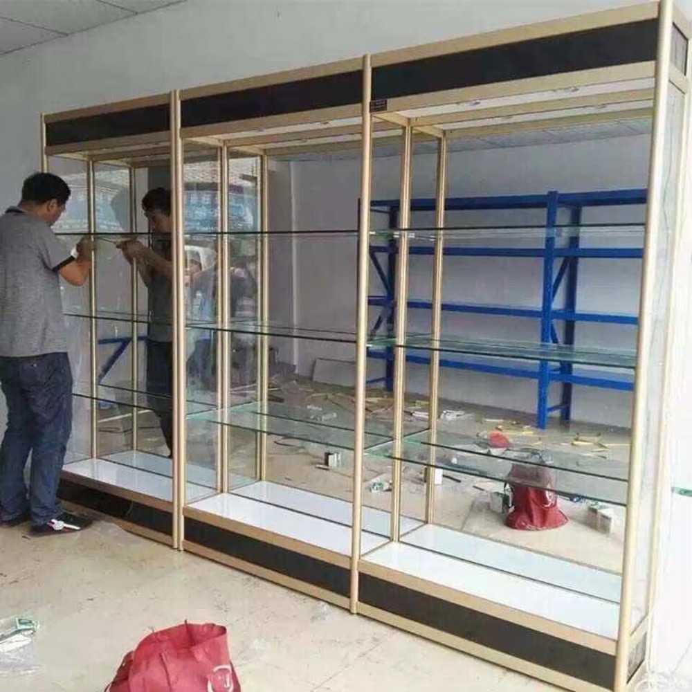 LED Illuminated Retail Store S - Glass Cabinet Display review and price