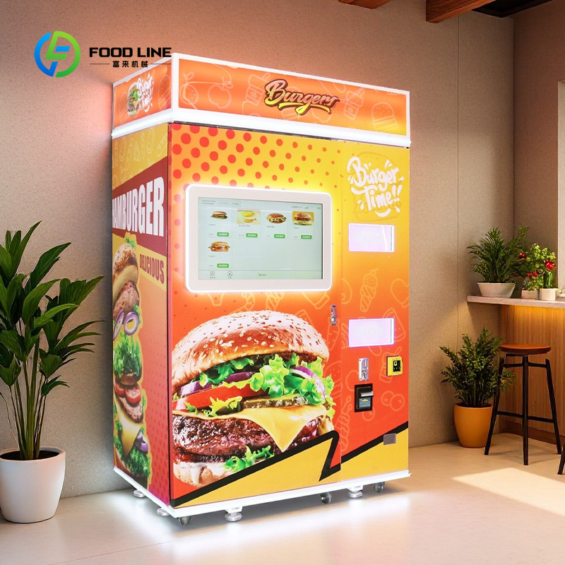 Automatic smart burger vending - Vending Machine Qr Code review and price