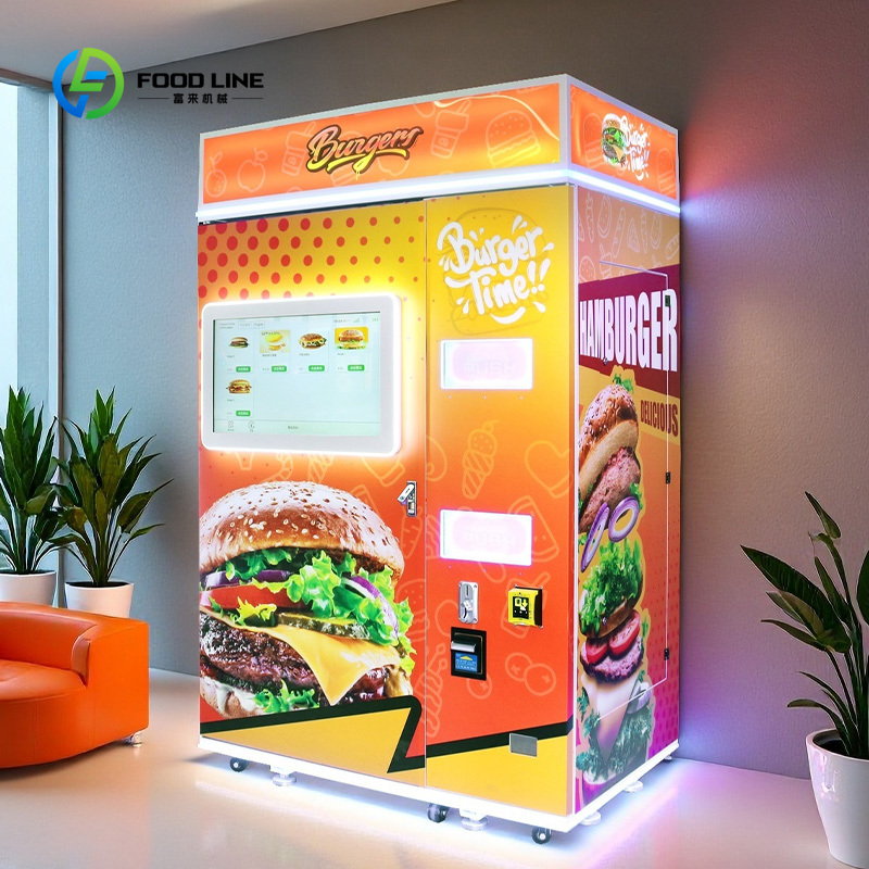 Automatic smart burger vending - Vending Machine Qr Code review and price