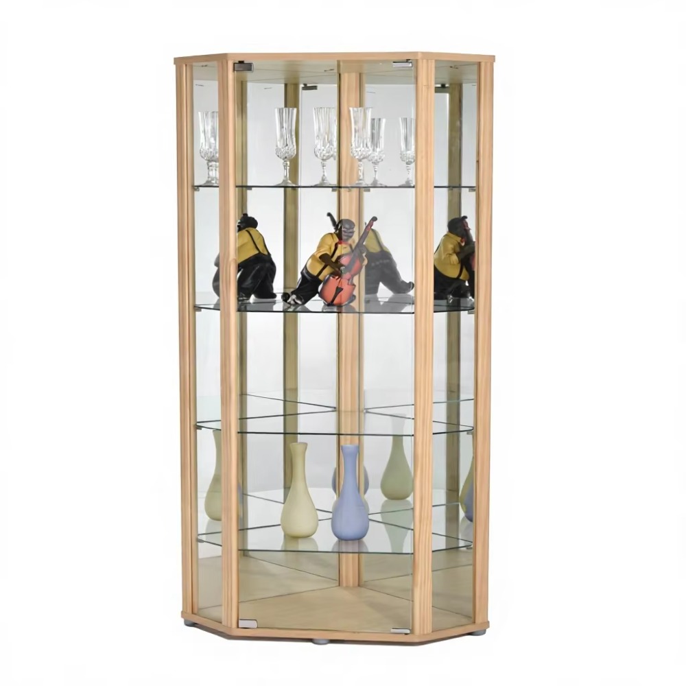 Wooden Corner Display Cabinet  - Glass Cabinet Display review and price