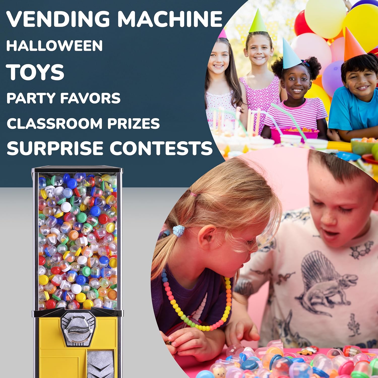 100-500PCS Empty Round Capsule - Prize Capsule Toy Machine review and price