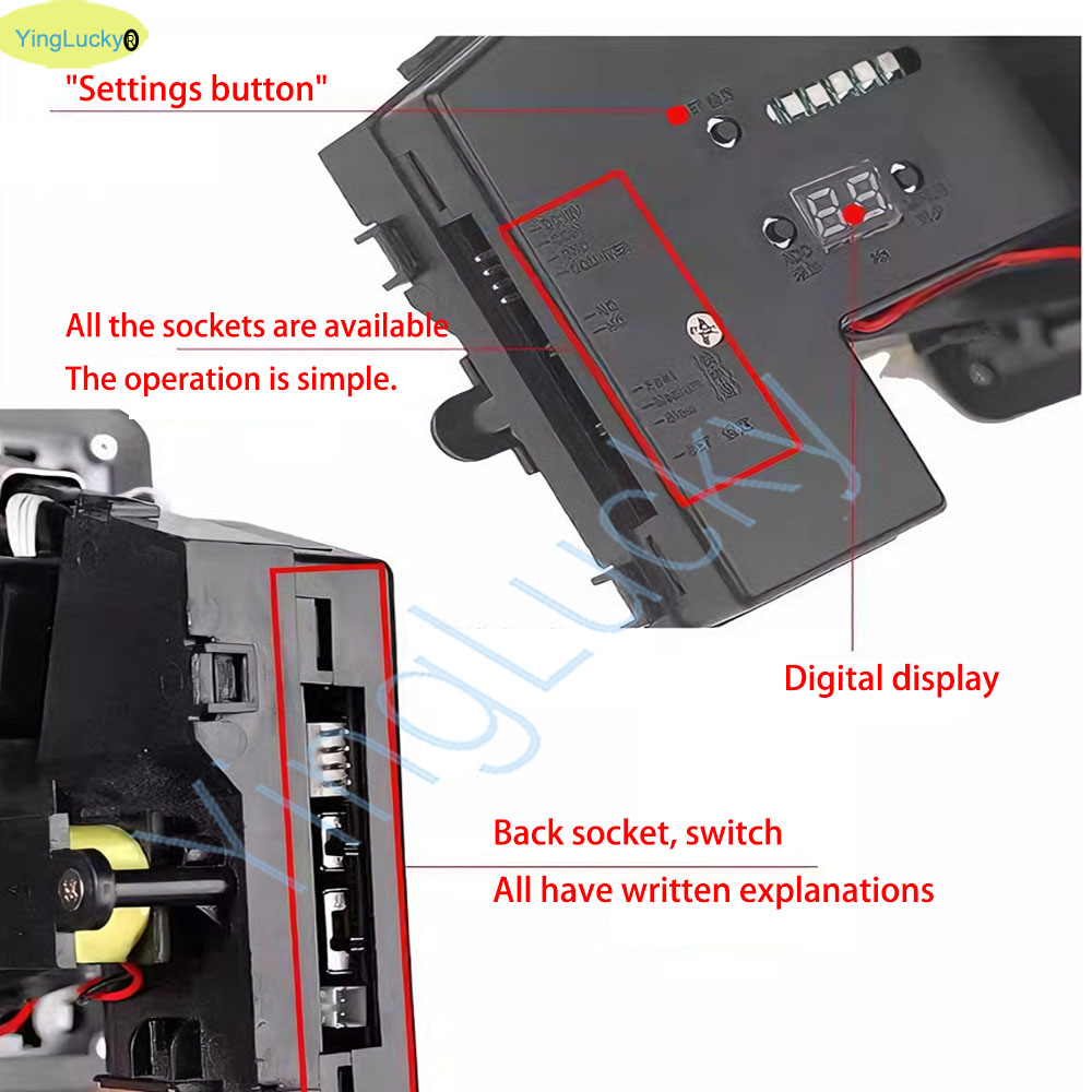 Colorful LED Multi Coin Accept - Arcade And Vending review and price