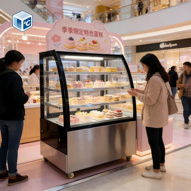 2 Tier Commercial Cake Display - Glass Cabinet Display review and price