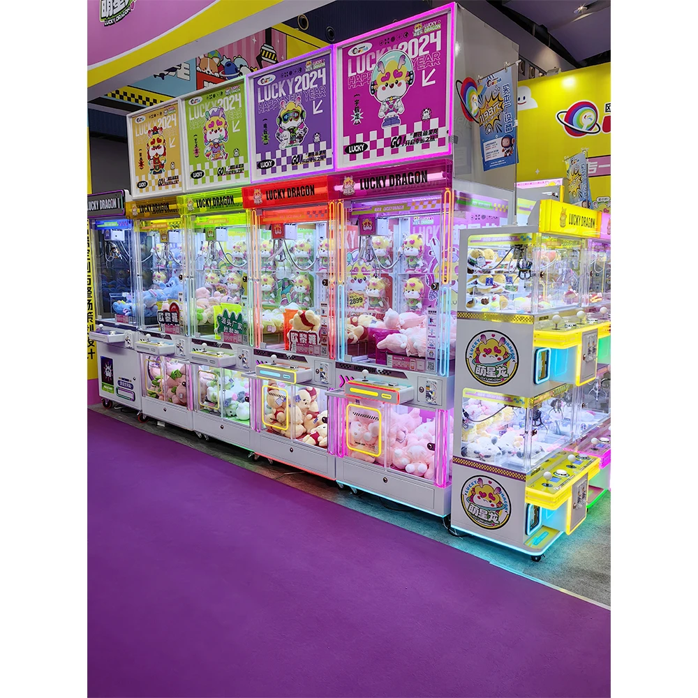 #New Colorful Claw Machine Luc - Arcade Prize Vending Machine review and price
