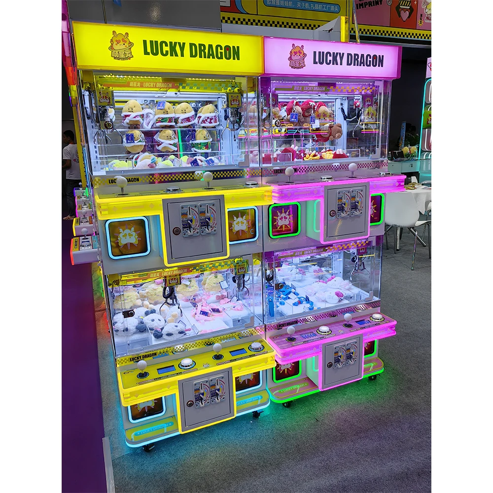 #New Colorful Claw Machine Luc - Arcade Prize Vending Machine review and price