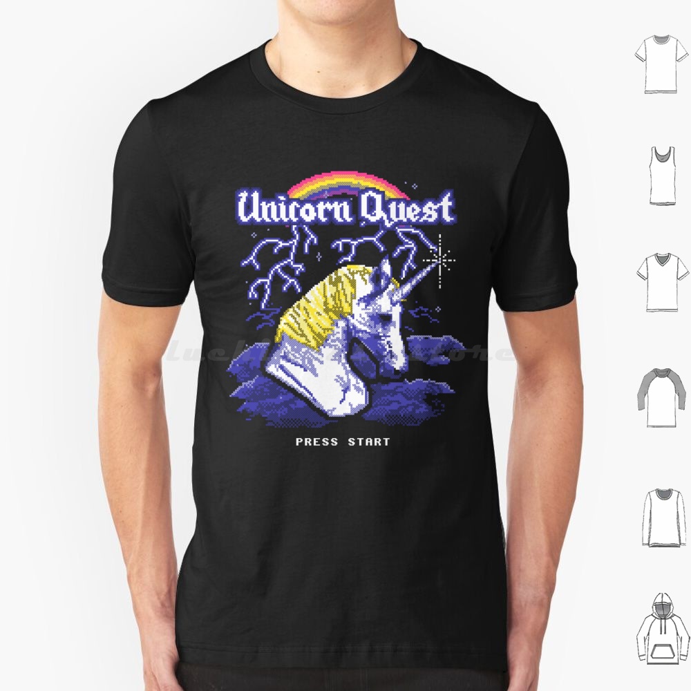 Unicorn Quest T Shirt Big Size - Arcade Quest review and price