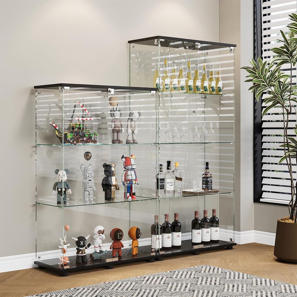 Glass Display Cabinet with 3-S - Glass Cabinet Display review and price