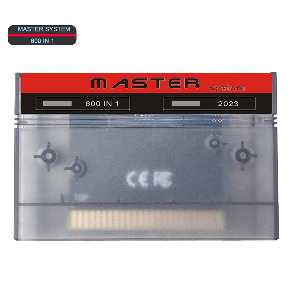 Master system game box 600 in  - Arcade Quest review and price