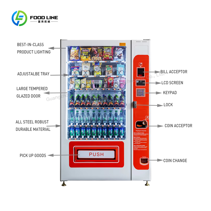 FL Customized Self Service Foo - Vending Machine Qr Code review and price