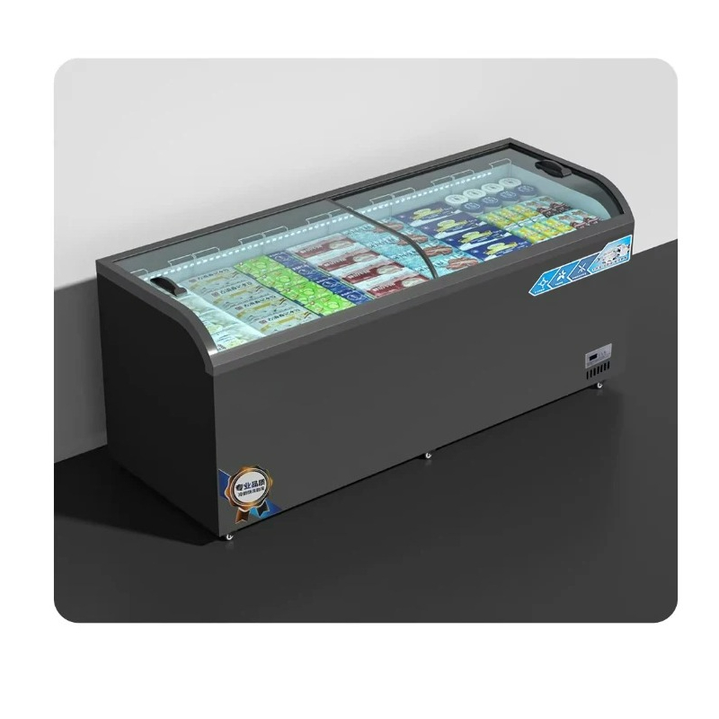 Commercial Large Capacity Free - Glass Cabinet Display review and price