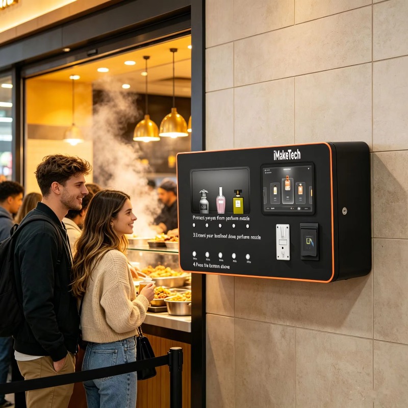 Self-service Perfume Spray Ven - Vending Machine Qr Code review and price