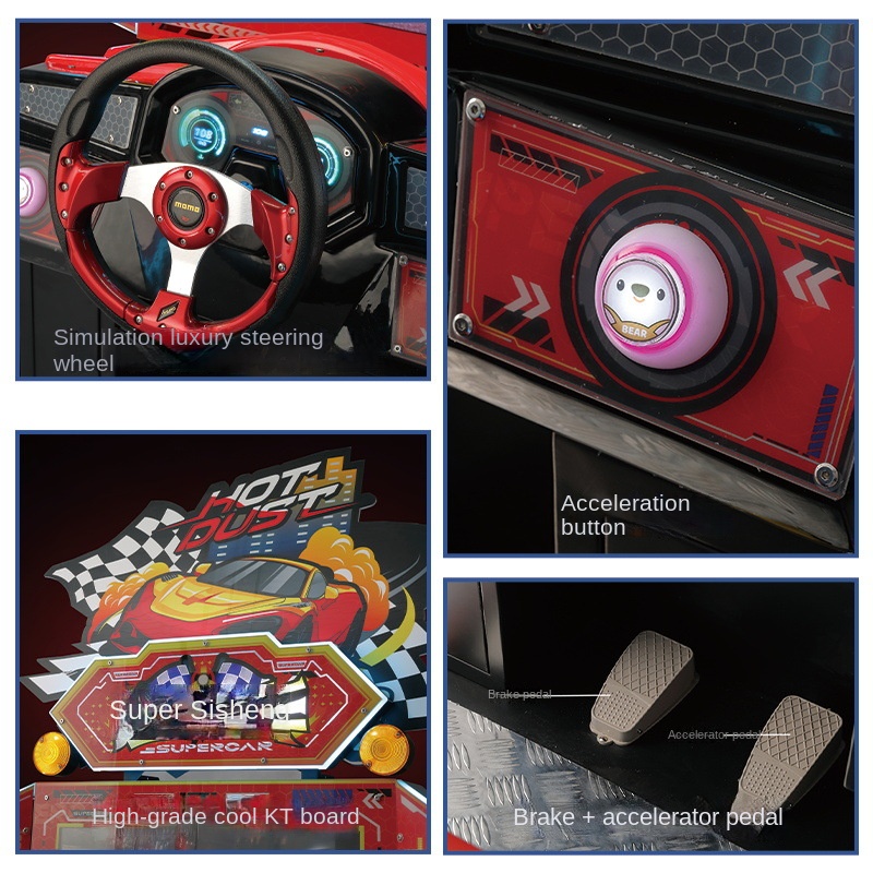 Coin Operated Arcade Game Mach - Racing Arcade Cabinet review and price